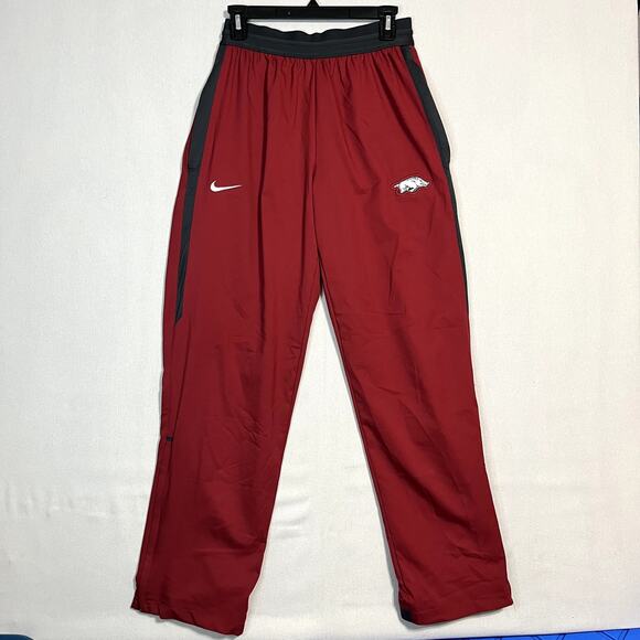 Nike Dri-FIT Arkansas Razorbacks Men's Track Pants Red - Size S - Picture 2 of 7
